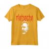 Friedrich Nietzsche - Heavy Metal Filosofo Maglietta - Design Artistico per Filosofi e Amanti della Filosofia