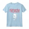 Friedrich Nietzsche - Heavy Metal Filosofo Maglietta - Design Artistico per Filosofi e Amanti della Filosofia