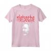 Friedrich Nietzsche - Heavy Metal Filosofo Maglietta - Design Artistico per Filosofi e Amanti della Filosofia