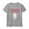 Friedrich Nietzsche - Heavy Metal Filosofo Maglietta - Design Artistico per Filosofi e Amanti della Filosofia