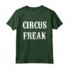 Scary Circus Freak Clown Weird Sideshow T-Shirt Maglietta - Regalo Bizzarro per Halloween e Natale