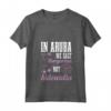 Donna Ad Aruba Noi Sale Margaritas Non Marciapiedi Divertente Aruba Maglietta con Collo a V - Ideale per Amanti della Florida e delle Vacanze in Spiaggia