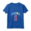Donna Bandiera Aruba One Maglietta con Collo a V - Mostra il tuo Amore e Orgoglio per Aruba - Acquista Online!