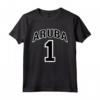 Aruba One Orgoglioso - Maglietta Calcio Numero Uno per Mostrare l'Amore per Aruba