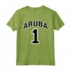 Aruba One Orgoglioso - Maglietta Calcio Numero Uno per Mostrare l'Amore per Aruba
