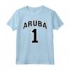Aruba One Orgoglioso - Maglietta Calcio Numero Uno per Mostrare l'Amore per Aruba