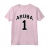 Aruba One Orgoglioso - Maglietta Calcio Numero Uno per Mostrare l'Amore per Aruba