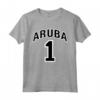 Aruba One Orgoglioso - Maglietta Calcio Numero Uno per Mostrare l'Amore per Aruba