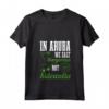 Donna Ad Aruba Noi Sale Margaritas Non Marciapiedi - Maglietta Divertente Vintage con Collo a V - Ideale come Regalo per gli Amanti di Aruba e della Florida