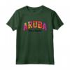 Biba Dushi Aruba Maglietta - Souvenir Tropicale dei Caraibi - Ideale per Vacanze Estive e Invernali