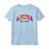 Biba Dushi Aruba Maglietta - Souvenir Tropicale dei Caraibi - Ideale per Vacanze Estive e Invernali