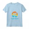 Donna Eagle Beach Aruba Maglietta con Collo a V - Ideale per una Vacanza al Mare - Leggera e Comoda