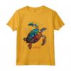 Tartaruga Marina Aruba Caraibi Vintage Nautico Maglietta - Souvenir Retro delle Spiagge di Aruba per Amanti dell'Oceano e delle Isole Tropicali