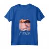 Donna Fenicottero Aruba Maglietta con Collo a V - Souvenir Mare Tartarughe - Ideale per Viaggiatori di Aruba