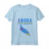Donna Aruban - Maglietta Bandiera della Mappa di Aruba con Collo a V - Regalo Ideale per Uomini e Donne - Perfetto per Anniversario, Laurea o Natale