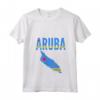 Donna Aruban - Maglietta Bandiera della Mappa di Aruba con Collo a V - Regalo Ideale per Uomini e Donne - Perfetto per Anniversario, Laurea o Natale