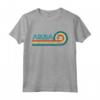 Aruba Surf Vintage Surfista - Maglietta Leggera con Taglio Classico - Ideale per gli Amanti del Surf e dello Stile Vintage