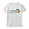Aruba Surf Vintage Surfista - Maglietta Leggera con Taglio Classico - Ideale per gli Amanti del Surf e dello Stile Vintage