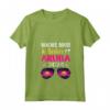 Donna Spiagge Booze Besties Aruba 2024 Vacanze di Primavera Maglietta con Collo a V - Outfit Mare con Besties 2024 per Compleanni e Addio al Nubilato