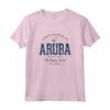 Aruba Stile retrò Vintage - Maglietta Souvenir per Viaggi ad Aruba - Leggera e Taglio Classico