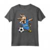 Dabbing Dog Aruba Calcio Aruban Bandiera Soccer Maglietta - Regalo per Appassionati di Calcio Aruban - Ideale per Compleanno o Natale
