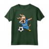 Dabbing Dog Aruba Calcio Aruban Bandiera Soccer Maglietta - Regalo per Appassionati di Calcio Aruban - Ideale per Compleanno o Natale