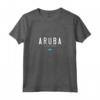 Onde della Spiaggia di Aruba - Maglietta Unisex per Amanti del Mare - Regalo Ideale per Compleanni, Anniversari e Vacanze a Aruba