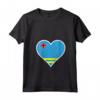 Aruba Bandiera Cuore Love - Maglietta Patriottica per Mostrare il Tuo Sostegno - Ideale per Regali di Compleanno ad Aruba