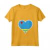Aruba Bandiera Cuore Love - Maglietta Patriottica per Mostrare il Tuo Sostegno - Ideale per Regali di Compleanno ad Aruba