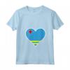 Aruba Bandiera Cuore Love - Maglietta Patriottica per Mostrare il Tuo Sostegno - Ideale per Regali di Compleanno ad Aruba