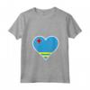 Aruba Bandiera Cuore Love - Maglietta Patriottica per Mostrare il Tuo Sostegno - Ideale per Regali di Compleanno ad Aruba