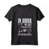 Donna Ad Aruba Noi Sale Margaritas Non Marciapiedi - Divertente Aruba Maglietta con Collo a V - Regalo Unico per Amanti della Florida