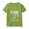 Donna Ad Aruba Noi Sale Margaritas Non Marciapiedi - Divertente Aruba Maglietta con Collo a V - Regalo Unico per Amanti della Florida