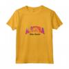 Donna Biba Dushi Aruba - Maglietta Tropicale con Collo a V - Ricordo Vacanza ai Caraibi in Stile Tie Dye