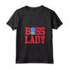HapTiger Maglietta con Collo a V - Boss Lady di Aruba - Empowerment e Resilienza