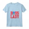 HapTiger Maglietta con Collo a V - Boss Lady di Aruba - Empowerment e Resilienza