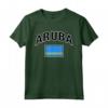 Aruba Bandiera Orgogliosa - Maglietta Elegante per Mostrare Amore per Aruba - Ideale per Tutti