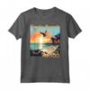 Eagle Beach - Design con Tramonto Caraibico di Aruba Maglietta - Ricordo Vacanza Spiaggia Tropicale