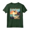 Eagle Beach - Design con Tramonto Caraibico di Aruba Maglietta - Ricordo Vacanza Spiaggia Tropicale