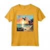 Eagle Beach - Design con Tramonto Caraibico di Aruba Maglietta - Ricordo Vacanza Spiaggia Tropicale
