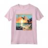 Eagle Beach - Design con Tramonto Caraibico di Aruba Maglietta - Ricordo Vacanza Spiaggia Tropicale