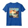 Eagle Beach - Design con Tramonto Caraibico di Aruba Maglietta - Ricordo Vacanza Spiaggia Tropicale