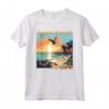 Eagle Beach - Design con Tramonto Caraibico di Aruba Maglietta - Ricordo Vacanza Spiaggia Tropicale
