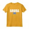 Aruba Vintage Bandiera Arubana Maglietta - Mostra il Tuo Orgoglio Arubano - Ideale per Viaggi e Radici Arubane