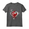 Chiave Di Basso Chiave Di Violino Cuore Chiave Musicale - Maglietta Musicale per Appassionati - Idea Regalo per Natale e Compleanni