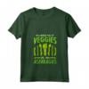 Donna Asparagi Vegani Maglietta con Collo a V - Design con Asparagi 'In A World Full Of Veggies - Be A Asparagus' - Ideale per Uomini, Donne e Bambini