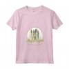 Donna Asparagi Vegani Maglietta con Collo a V - Design Divertente 'Asparagus is like a hug you can eat' - Idea Regalo Unica per Amanti degli Asparagi