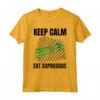 Keep Calm Mangia Asparagi - Vintage Grunge Asparagi Amante Maglietta - Regalo Unico per Compleanni e Feste