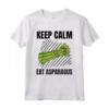 Keep Calm Mangia Asparagi - Vintage Grunge Asparagi Amante Maglietta - Regalo Unico per Compleanni e Feste