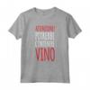 Potrebbe Contenere Vino - Magliette con Scritte Ironiche Uomo - Ideale per Amanti del Vino e Feste - Marca HapTiger